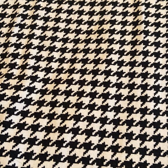 J.Jill Wearever Collection Houndstooth Tunic Long Sleeve Dress Small - Picture 3 of 5